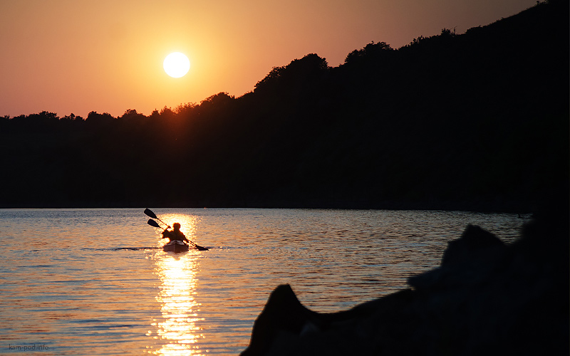Байдарки на Дністрі