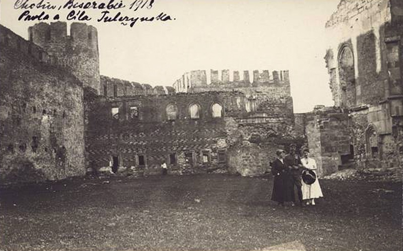 Хотинский Замок. Внутренний двор