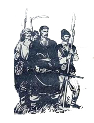 Устим Кармалюк с друзями