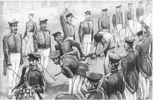 Покарання шпіцрутенами