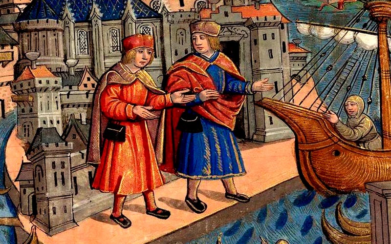 Середньовічний торговельний порт